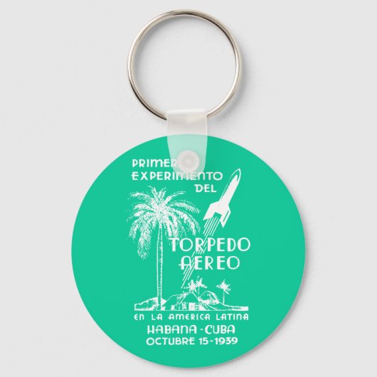 Porte-clés 1939 Cuba Rocket Mail (Recto)