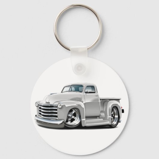 Porte-clés 1950-52 Chevy White Truck (Recto)