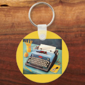 Porte-clés 1950 s typewriter (Recto)
