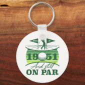 Porte-clés 1951 70e anniversaire de golf Lover (Recto)