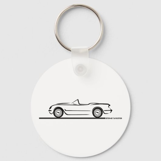 Porte-clés 1953 1954 1955 Corvette (Recto)