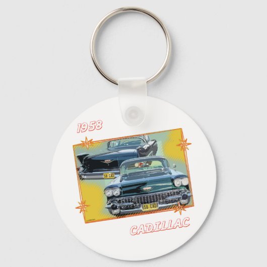 PORTE-CLÉS 1958 CADILLAC 3 (Recto)