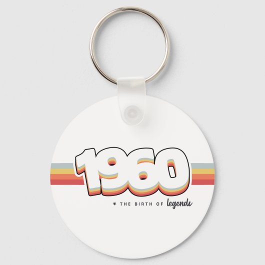 Porte-clés 1960 La naissance des légendes (Recto)