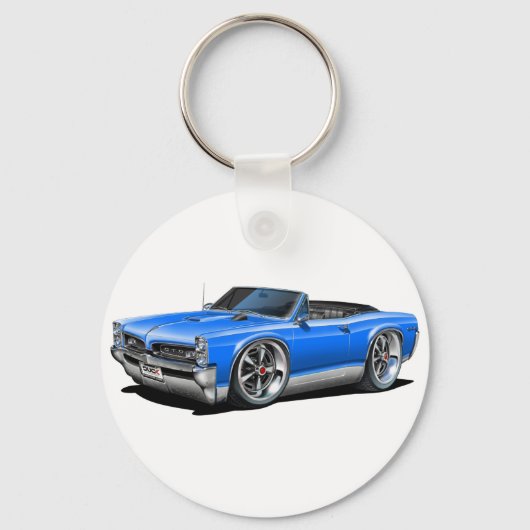 Porte-clés 1966/67 GTO Blue Convertible (Recto)