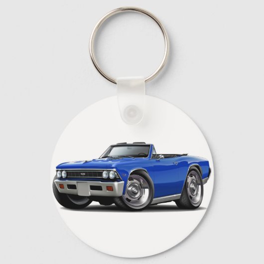 Porte-clés 1966 Chevelle Blue Convertible (Recto)