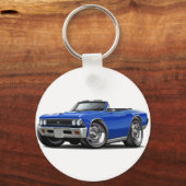 Porte-clés 1966 Chevelle Blue Convertible (Recto)