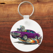 Porte-clés 1967-68 Firebird Purple Car (Recto)