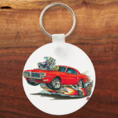 Porte-clés 1967-68 Firebird Red Car (Recto)