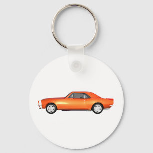 Porte-clés 1967 Camaro SS : Fin orange : Modèle 3D :