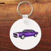 Porte-clés 1967 Camaro SS : Purple Finish : 3D Model : (Recto)