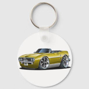 Porte-clés 1967 Firebird Gold Convertible