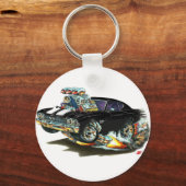 Porte-clés 1968-69 Chevelle Black-White Car (Recto)