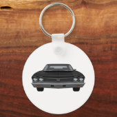 Porte-clés 1968 Chevelle SS : Finition noire (Recto)