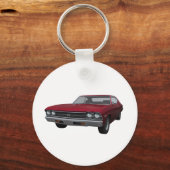 Porte-clés 1969 Chevelle SS : Candy Apple Finish (Recto)