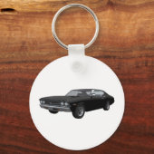 Porte-clés 1969 Chevelle SS : Finition noire (Recto)
