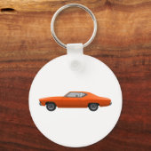 Porte-clés 1969 Chevelle SS : Finition orange (Recto)