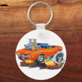 Porte-clés 1969 GTO Judge Orange Convertible (Recto)