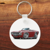 Porte-clés 1969 Impala Maroon Convertir (Recto)