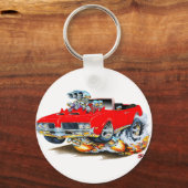 Porte-clés 1969 Olds Cutlass Red Convertible (Recto)