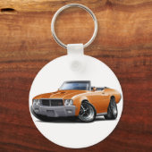 Porte-clés 1970-72 Buick GS Orange Convertible (Recto)
