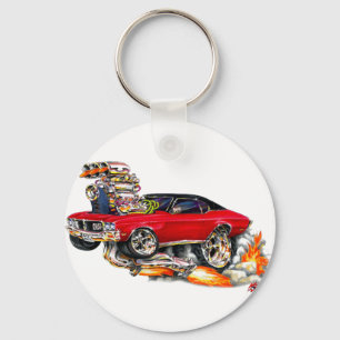 Porte-clés 1970-72 Buick GS Red Car