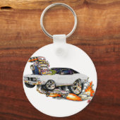 Porte-clés 1970-72 Buick GS White Car (Recto)