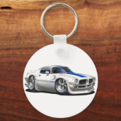 Porte-clés 1970/72 Trans Am White Car (Recto)