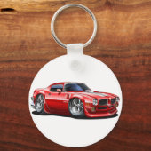 Porte-clés 1970/72 Transam Red Car (Recto)
