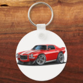 Porte-clés 1970-73 Camaro Red/Wht (Recto)