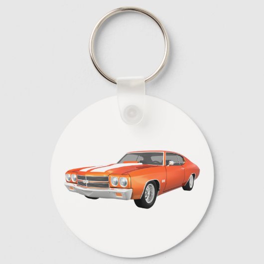 Porte-clés 1970 Chevelle SS : Orange Finish : (Recto)