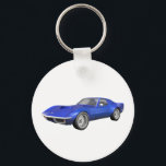 Porte-clés 1970 Corvette Sports Car : Finition Bleue<br><div class="desc">Cet article est totalement personnalisable ! Vous pouvez ajouter votre propre texte, arrière - plan ou images à ce design ! L'oeuvre présentée sur ce produit a été créée avec le logiciel de modélisation 3D Max 3D 3DS. Aucune photo n'est utilisée pour la création de cet article. Modélisation 3D par...</div>