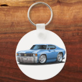 Porte-clés 1971-72 Chevelle Lt Blue Car (Recto)