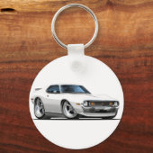 Porte-clés 1971-72 Javelin White Car (Recto)