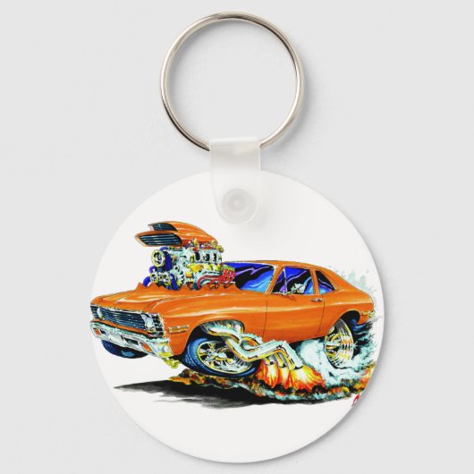 Porte-clés 1971-74 Nova Orange Car (Recto)