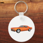 Porte-clés 1972 Camaro : Muscle Car : Orange Finish : (Recto)
