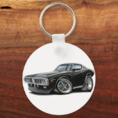 Porte-clés 1973-74 Chargeur Black Car (Recto)