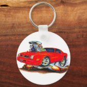 Porte-clés 1974-76 Firebird Red Car (Recto)