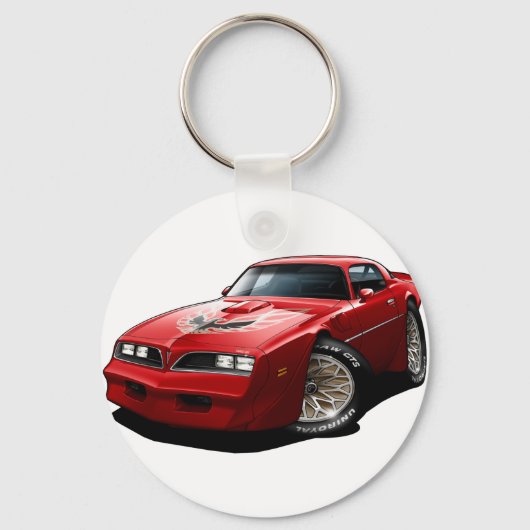 Porte-clés 1977-78 Rouge trans-Am (Recto)