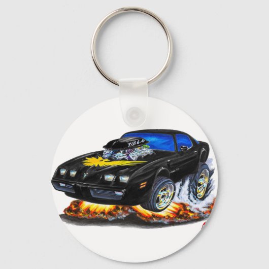 Porte-clés 1979-1981 Trans Am Black Car (Recto)