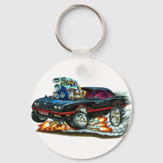 Porte-clés 1983-88 Monte Carlo Black Car (Recto)