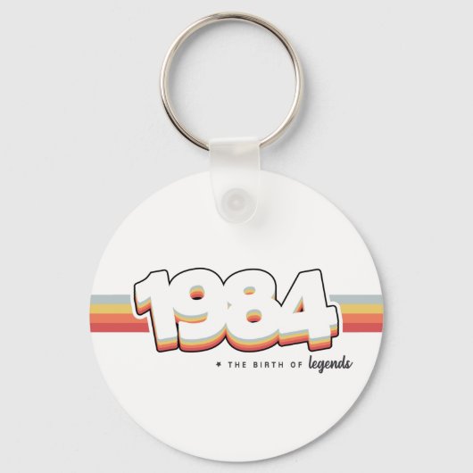 Porte-clés 1984 La naissance des légendes (Recto)