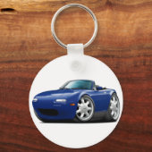 Porte-clés 1990-98 Miata Dk Blue Car (Recto)