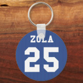 Porte-clés 1995-97 Chelsea Home Keyring - ZOLA 25 (Recto)