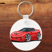 Porte-clés 1998-02 Trans Am Red Car (Recto)