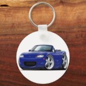 Porte-clés 1999-05 Miata Dark Blue Car (Recto)