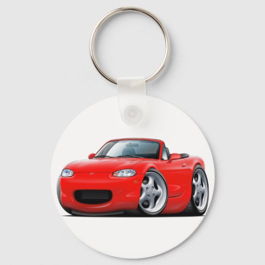 Porte-clés 1999-05 Miata Red Car (Recto)