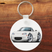 Porte-clés 1999-05 Miata White Car (Recto)