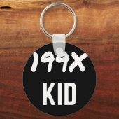 Porte-clés 199X Génération 90 X Illustration (Recto)