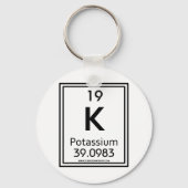 Porte-clés 19 Potassium (Recto)