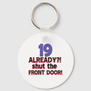 Porte-clés 19e anniversaire